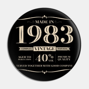 40 years. Born in 1983 Pin