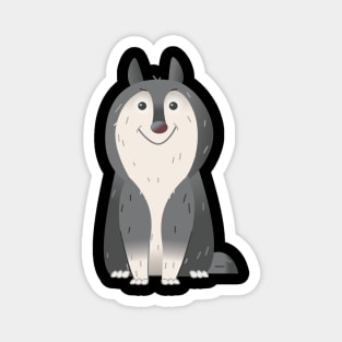 My Husky Magnet