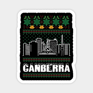 Canberra Australia Ugly Christmas Magnet