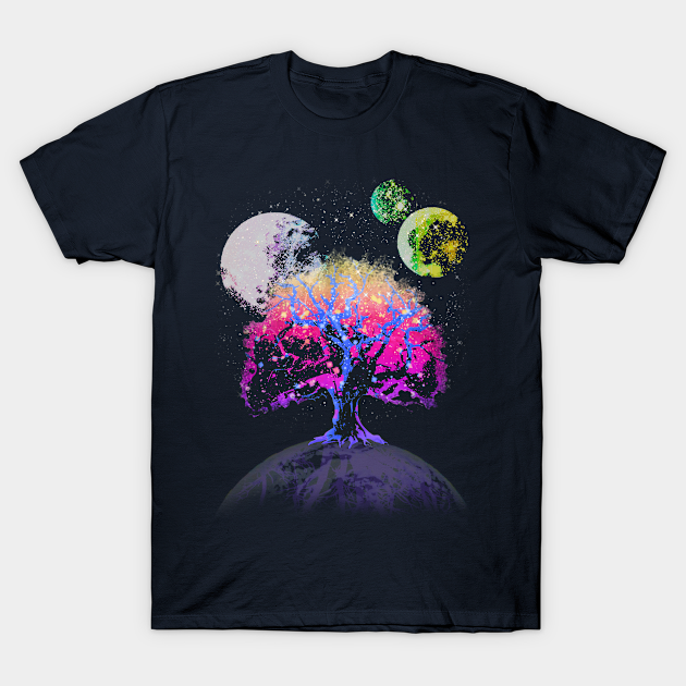 Space Tree of Life - Space - T-Shirt