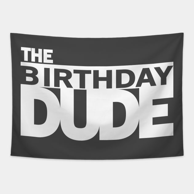 The Birthday Dude Tapestry by Litho