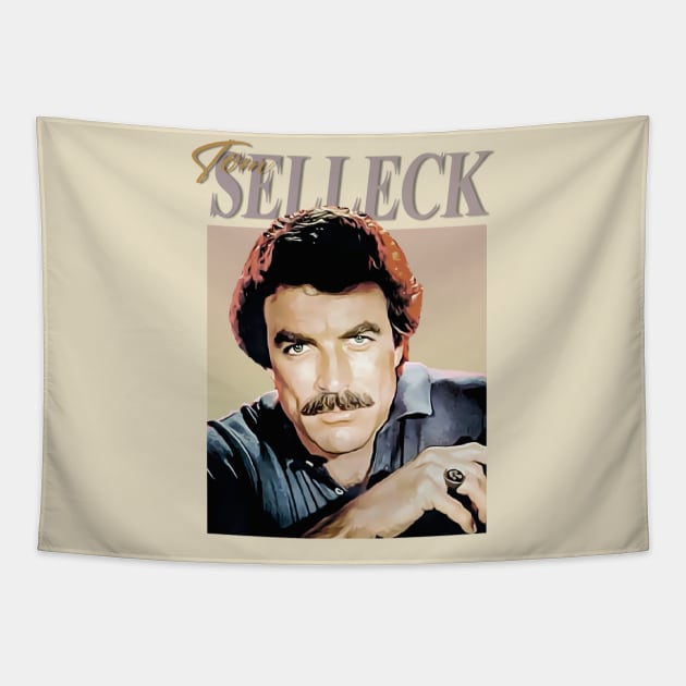 Tom Selleck | Tom Selleck is the Daddy Tapestry by Alaknanda prettywoman