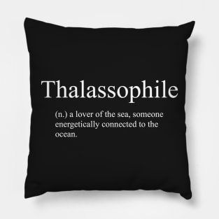 Thalassophile Pillow