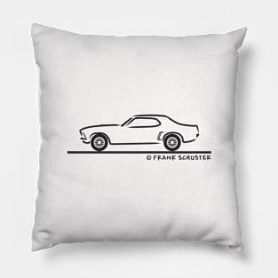 1969 Mustang Pillow