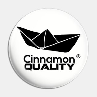 Cinnamon Quality Logo Pin