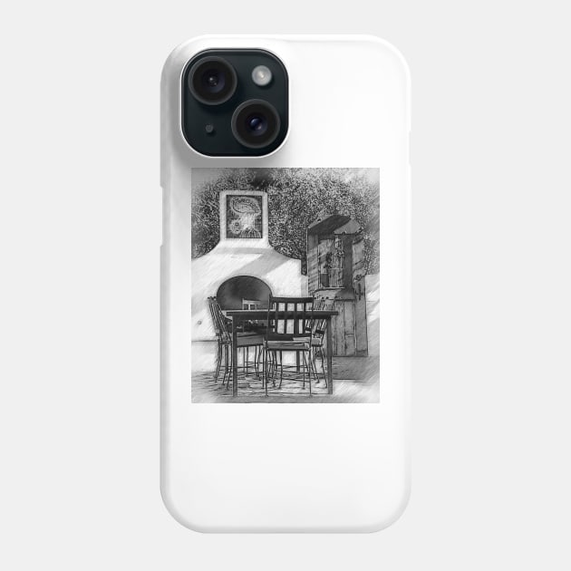 The Garden Kitchen Sketched Phone Case by KirtTisdale