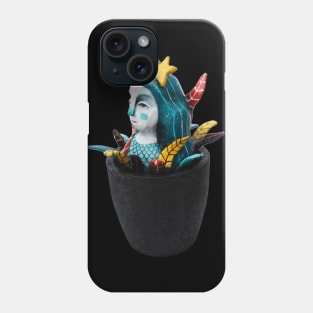 mermaid pot Phone Case