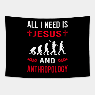 I Need Jesus And Anthropology Anthropologist Tapestry