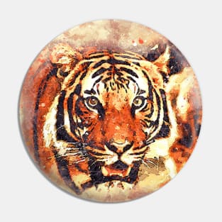 Tiger Art Pin