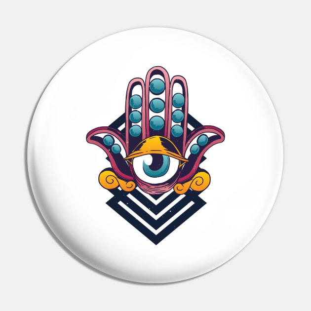 Khamsa Pin by MajorCompany