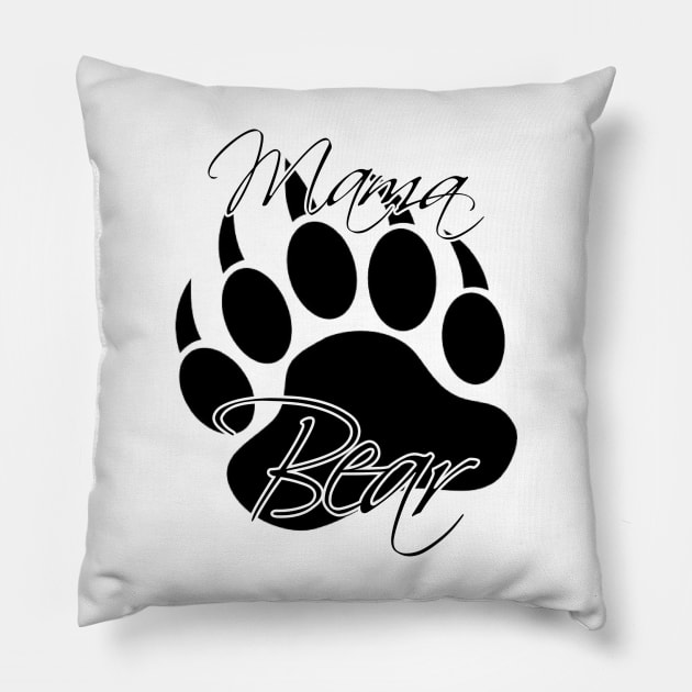 Mama Bear Pillow by Look Up Creations