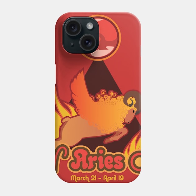 Spirit of Aries Phone Case by Pisceandaydreamer