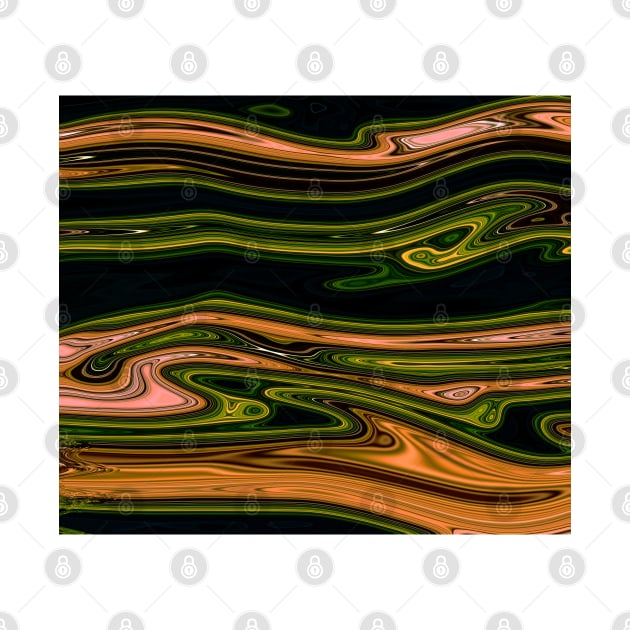 Green plants Marble Liquid Waves colors grading pattern by Dolta