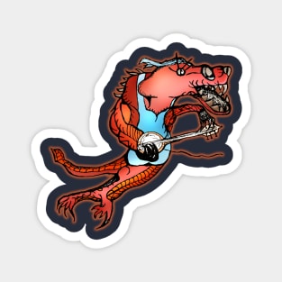 Banjo Dragon Magnet