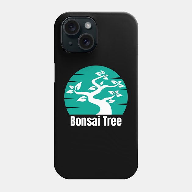 Bonsai Tree Lover Phone Case by HobbyAndArt