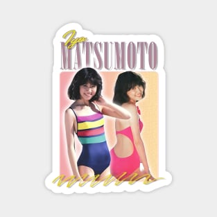 Iyo Matsumoto --- Retro 80s Fan Design Magnet