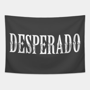 DESPERADO (white) Tapestry