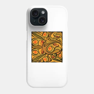 Rooster Dekooning Pattern Phone Case