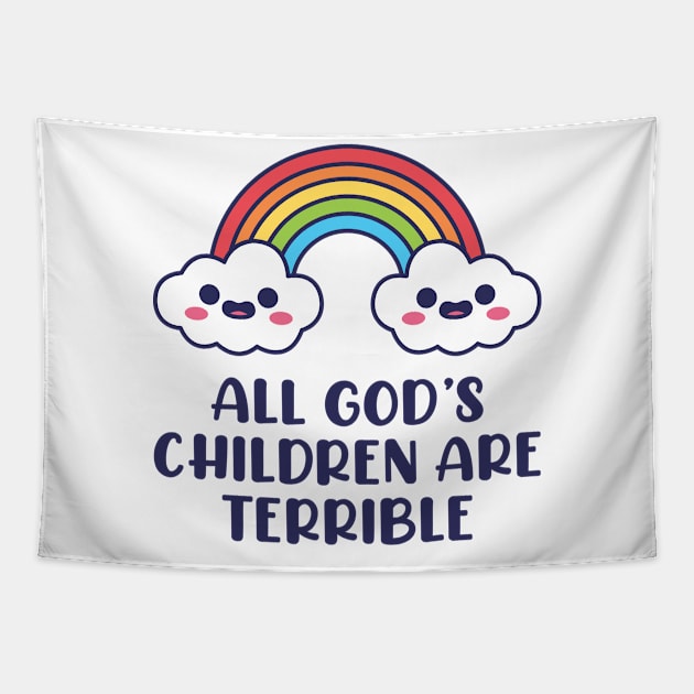 All God's Children are Terrible Tapestry by redbarron