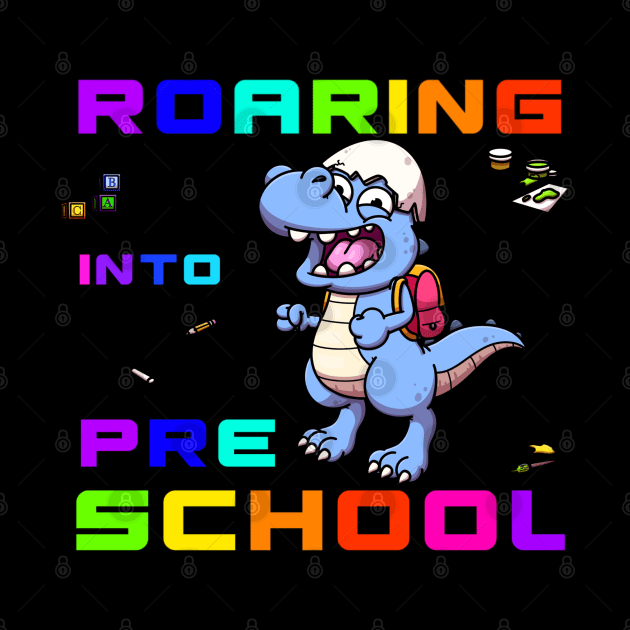 Roaring Into Preschool by TheMaskedTooner