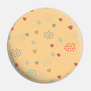 Hearts Pin