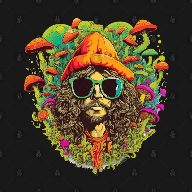 Funky Man Magic Mushroom by MushMagicWear