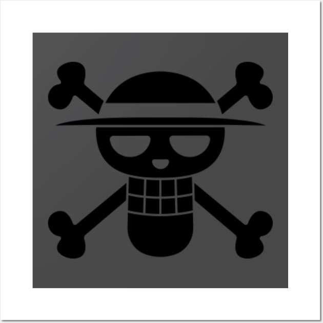 Straw hat jolly roger  Art Print for Sale by ayesha6obessie