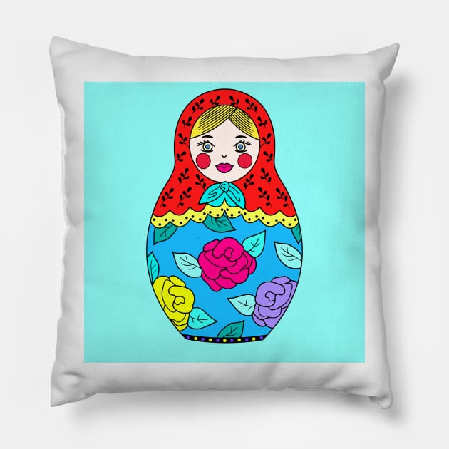 Dolls 46 (Style:3) Pillow by luminousstore