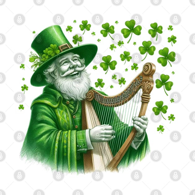 Saint Patrick Harp. by YuYu