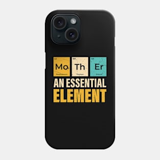 Womens Mother Periodic Table Elements of a Mother's Day Phone Case