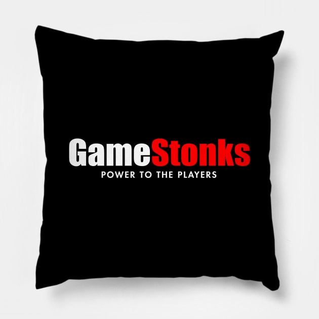 Game Stonks Pillow by th3vasic