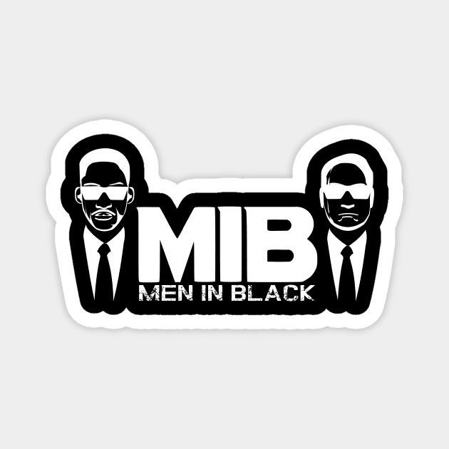 Men in black Magnet by mypointink