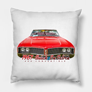 1967 Buick LeSabre 400 Convertible Pillow