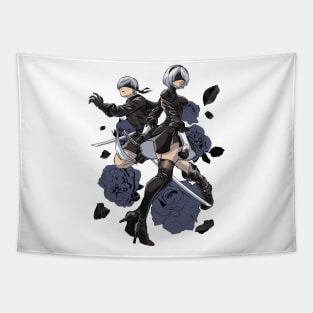 robo hunters Tapestry