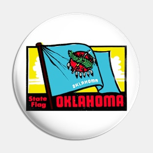 State of Oklahoma Flag Pin