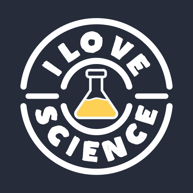 I Love Science Retro Vintage by happinessinatee