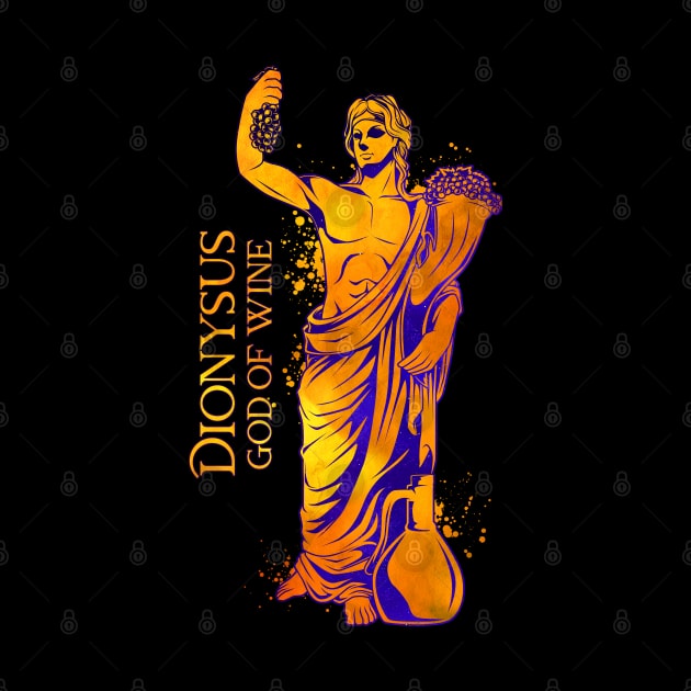 God of wine - Dionysus by Modern Medieval Design