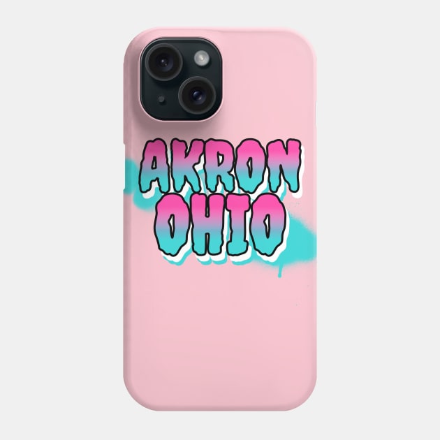 Akron Ohio Phone Case by swaggerthreads