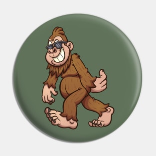 Bigfoot walking Pin