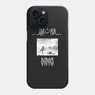 Love Your Enemies Anabaptist Mennonite Amish Dirk Willems Gothic Phone Case