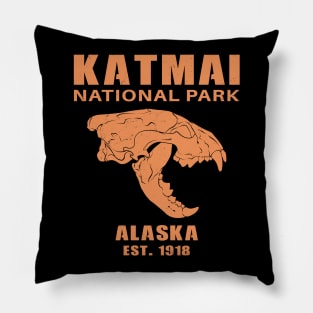 Katmai National Park Alaska Pillow