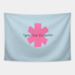 Type One Diabetes - Pink Tapestry