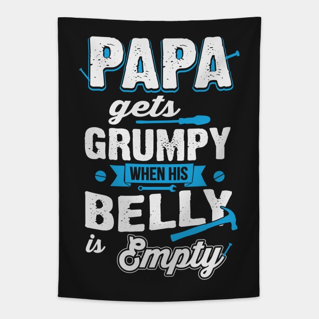 Hungry Papa's Mood Tapestry by ryanjaycruz