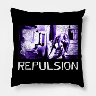 Terror Beyond Reason Repulsions Movie Poster Tee Pillow