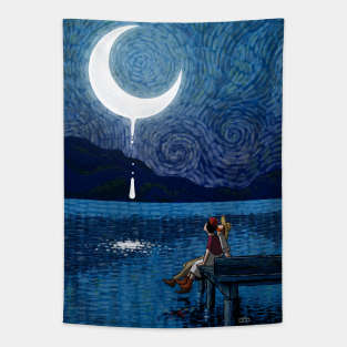 Moon Tears Tapestry