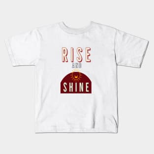 Mens Rise And Shine Its Fishing Time T Shirt Funny Fisherman Tee For Guys Graphic  Tees 