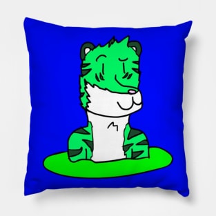 Original Emerald Logo by Raptorwolf3 Pillow