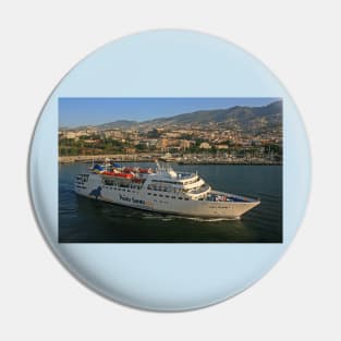 Porto Santo Ferry, Madeira, May 2022 Pin