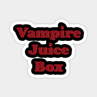 Vampire Juice Box Magnet