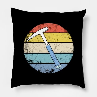 Geologist Retro Vintage Pillow